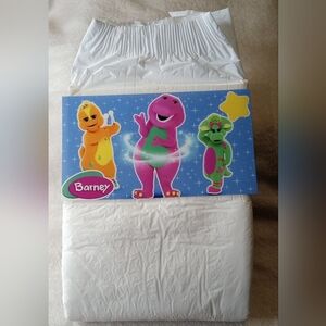Barney Themed Disposable ABDL Diaper